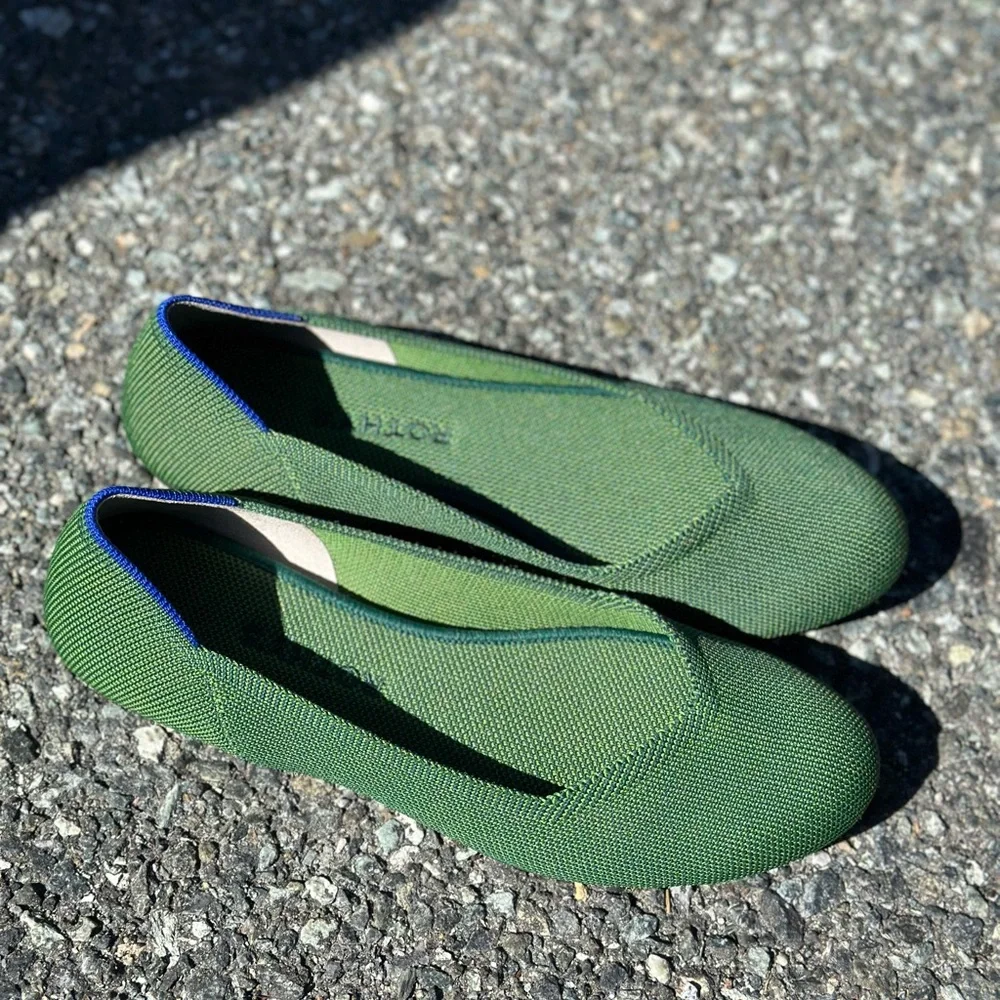 Rothy's Green Slip-On Flats - Picture 3 of 5